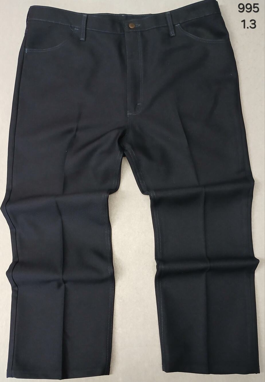 Wrangler 82NV (42x30) Blue Relaxed Straight Stretch Pants